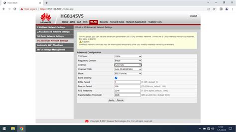 Como Mudar O Canal Do Modem Wi Fi Para Melhorar A Sua Conexão Huawei Hg8145v5 Claro