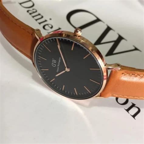 Daniel Wellington Classic Durham Mm Silver Face Black Original