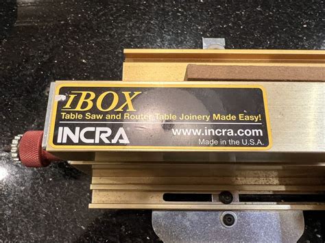 INCRA I Box Jig For Box Joints EBay