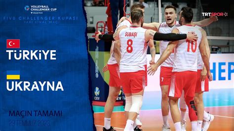 FİLENİN EFELERİ FİNALDE Türkiye Ukrayna FIVB Challenger Kupası