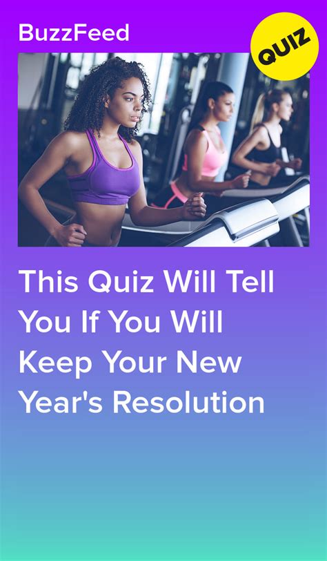 This Quiz Will Tell You If You Will Keep Your New Years Resolution