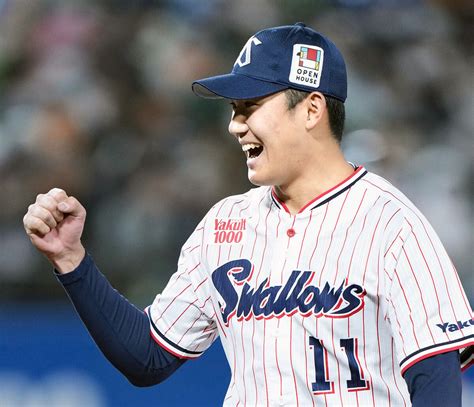 【ヤクルト】奥川恭伸が大一番でプロ初完封「とても緊張していたのでホッとしています」 スポーツ報知