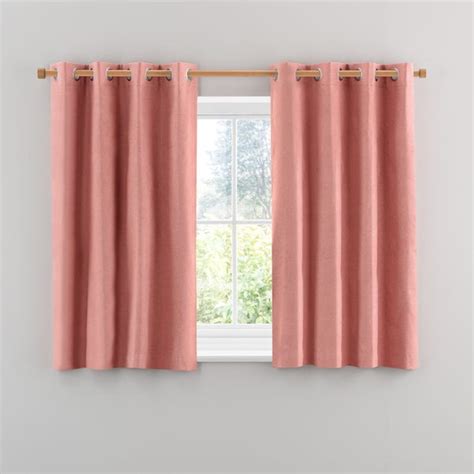 Luna Brushed Blackout Eyelet Curtains Dunelm