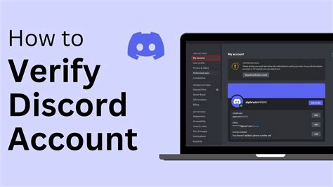 How To Verify Discord Account Easy Tutorial Youtube