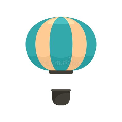 Icono De Globo Aerostático De Vuelo Vector Aislado Ilustración del