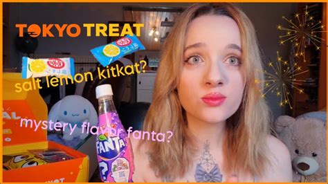 Japanese Snacks Taste Test♥︎ Tokyotreat Mukbang 🍡 Youtube