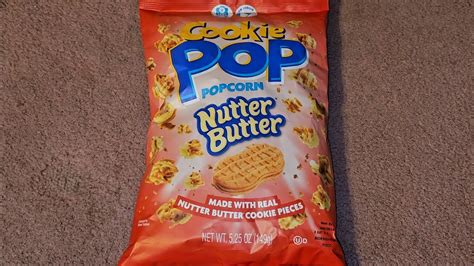 Random Item Review Cookie Pop Popcorn Nutter Butter Taste Test Youtube