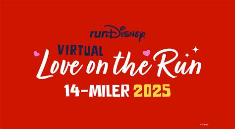 Fall In Love With New RunDisney Virtual Love On The Run 14 Miler