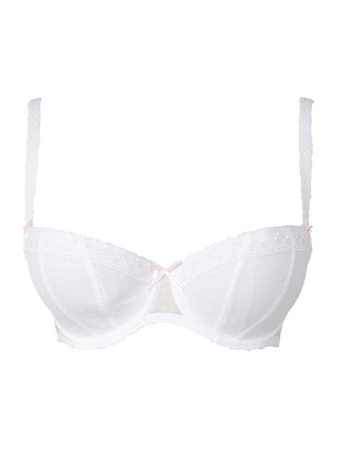 Freya Rapture Underwired Padded Half Cup Bra In White Lyst