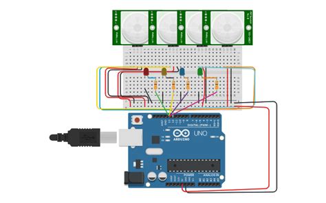 Circuit Design Sensores Y Actuadores Tinkercad