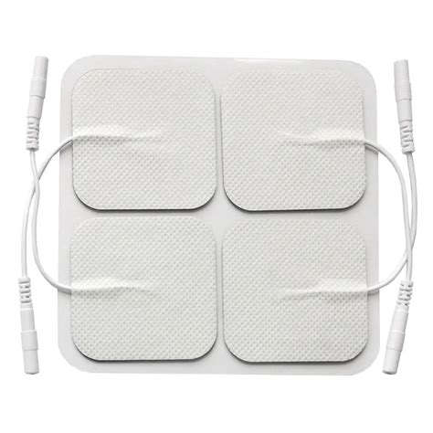 2 10Pcs 5x5cm Electrode Pads For Electric Tens Acupuncture Digital