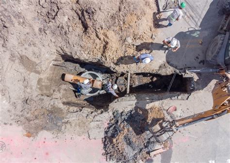 Obras de esgotamento sanitário do Centro avançam Sanemar