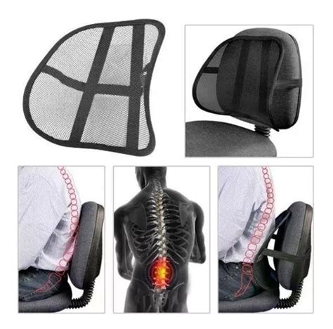 Respaldo Lumbar Ergon Mico Asiento Silla Postura Auto Karvas Cuotas