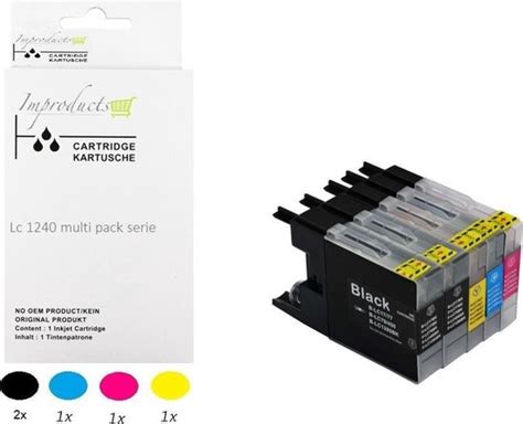 Improducts Inkt Cartridges Alternatief Brother Lc Lc Lc