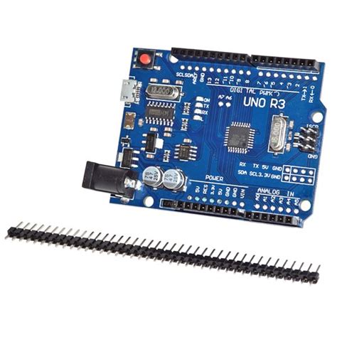 Arduino Uno R3 Atmega328p Ch340g Micro Usb Connector