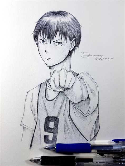 Haikyuu Fanart Kageyama Tobio — Steemit Animation Character