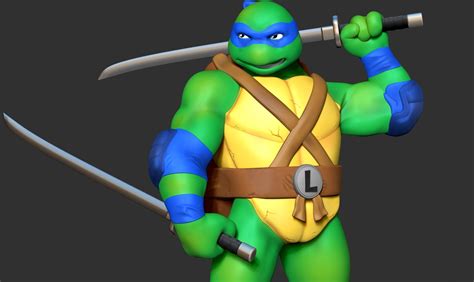 Artstation Leonardo Tmnt Fanart Resources