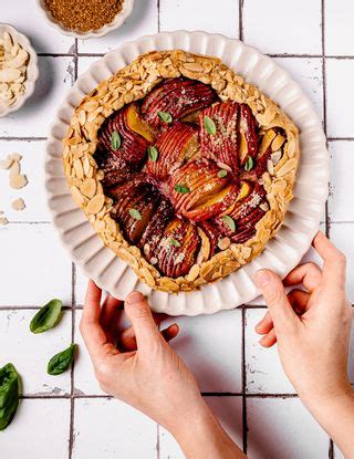 Galette Alle Pesche E Mandorle Al Ta Cucina Ninahealthystories