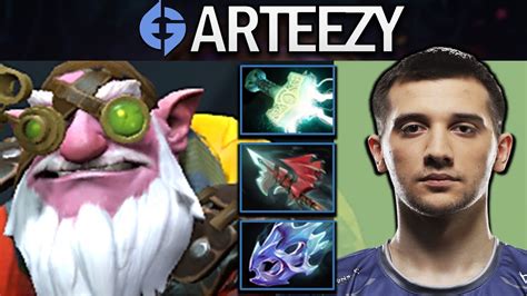 Sniper Dota Gameplay Eg Arteezy With Moon Shard And Mjolnir Youtube