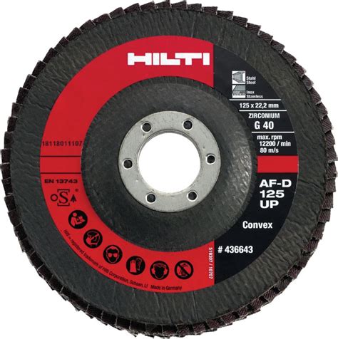 AF D UP Flap Disc Abrasives Hilti Bahrain