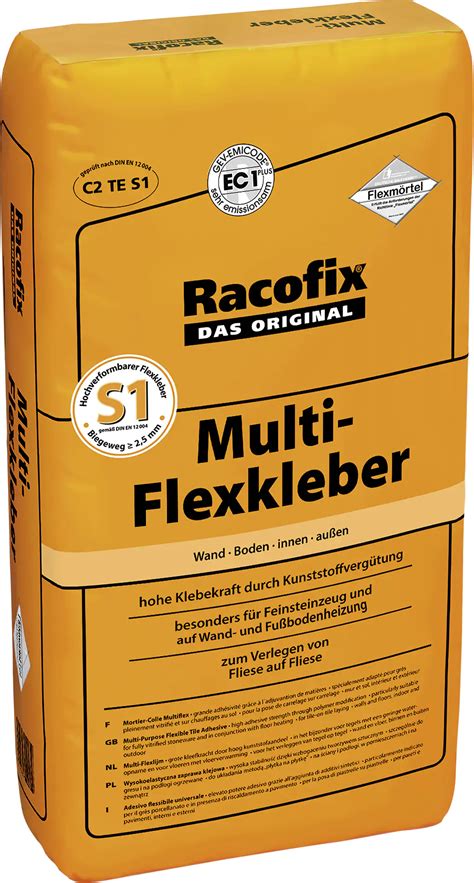 Racofix Multi Flexkleber Schnell Kg Kaufen Globus Baumarkt