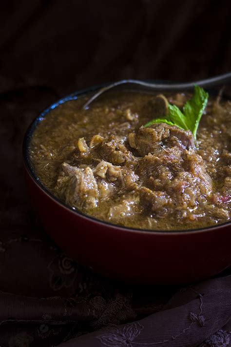 Chettinad Mutton Gravy Chettinad Mutton Kulambu