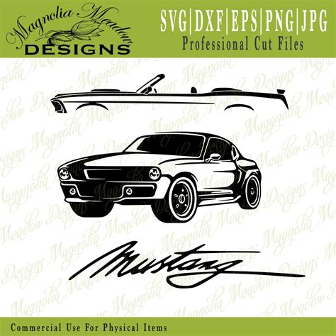 Ford Mustang SVG Mustang SVG Mustang Car Svg Mustang Logo Etsy