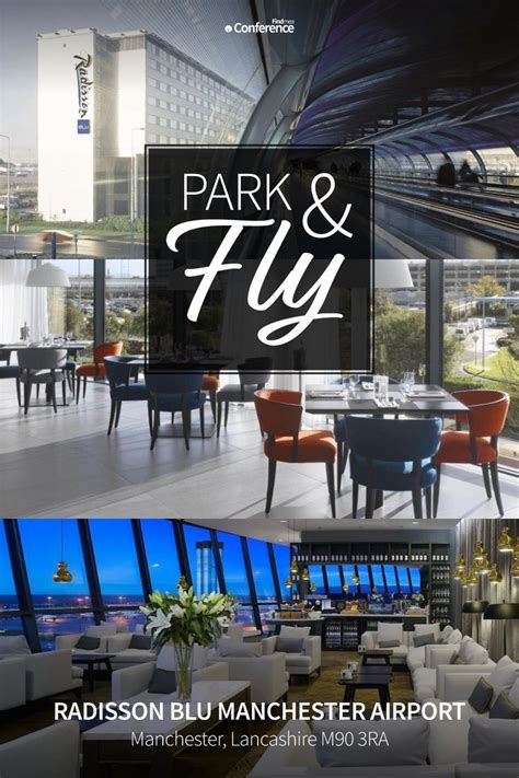 An Advertisement For The Park And Fly Hotel In Manchester England With