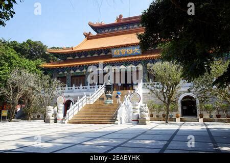 Monastero Di Po Lin Sede Del Tian Tan O Statua Del Grande Buddha Sull