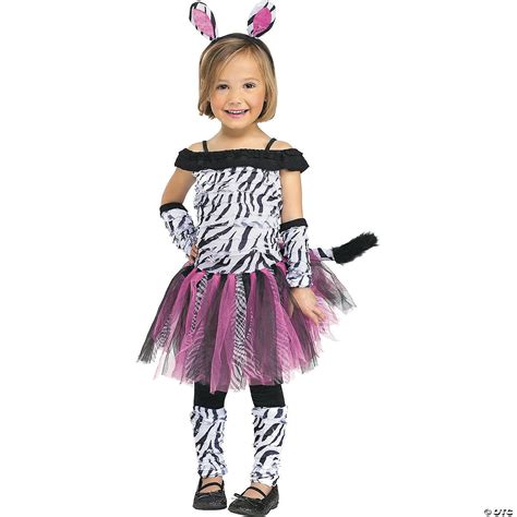 Toddler Zebra Costume - CostumePub.com