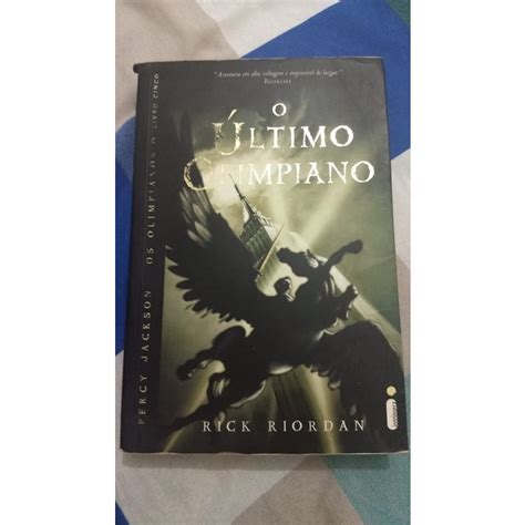 O Ultimo Olimpiano De Rick Riordan Capa Original Usado Shopee Brasil