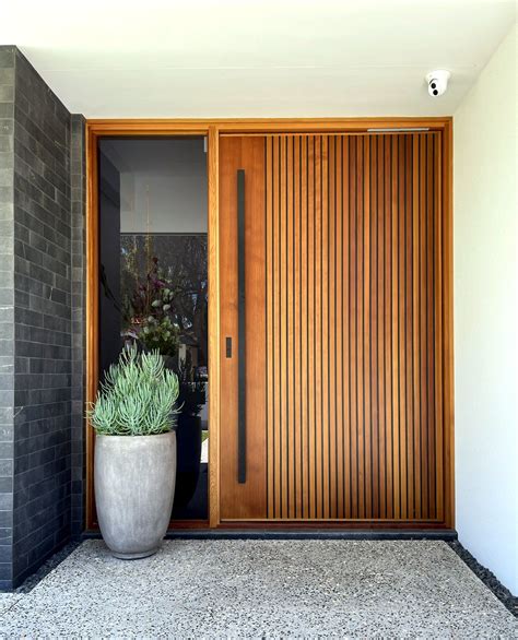 Modernstyle Timber Doors Timber Clad Entrance Doors Cedar Wood