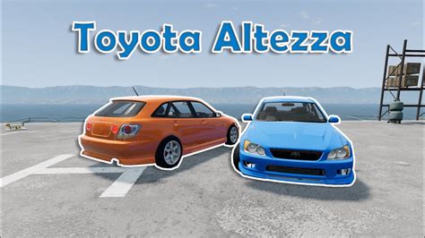 Мод Toyota Altezza для Beamngdrive Youtube