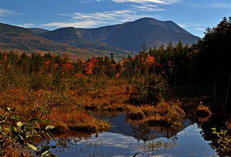 Fall Reflections - Mount Katahdin Photograph by George Bostian | Fine ...