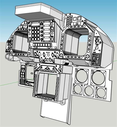 Pin van Dennis Murphy op Flight Sim Cockpits | Vliegtuig, Modelbouw