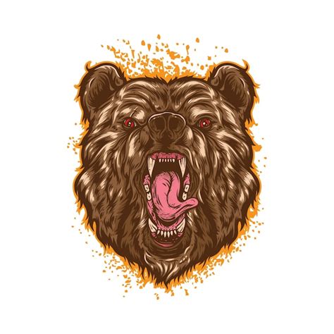 Premium Vector Beast Bear