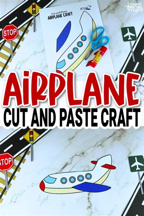 Printable Airplane Craft Template Simple Mom Project