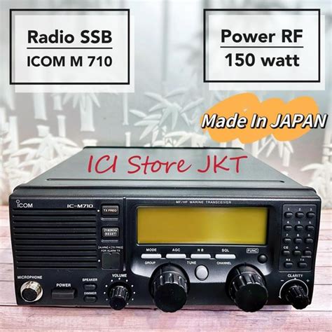 Jual SSB ICOM IC M710 ICOM M 710 HF MARINE TRANSCEIVER Di Lapak ICI