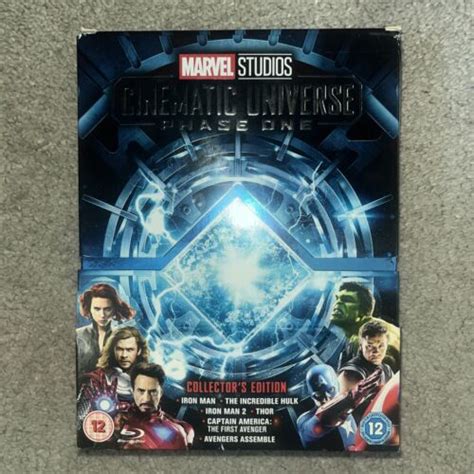 Marvel Studios Cinematic Universe Phase One Collectors Edition Blu Ray