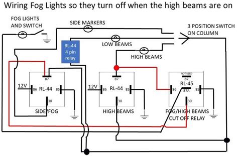 Fog Lamp Wiring Diagram With Relay Circuit Diagram