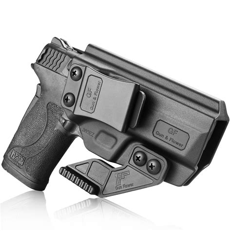 S&W M&P Shield 380 EZ Holster, IWB Kydex Holster Fit S&W MP Shield 380 EZ Pistol Only, Inside ...