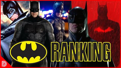 Mein Ultimatives Ranking Aller Batman Darsteller Dc Youtube