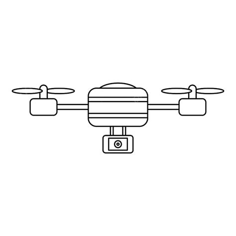 飛機無人機圖標輪廓矢量 設備 空氣 大綱向量圖案素材免費下載PNGEPS和AI素材下載 Pngtree