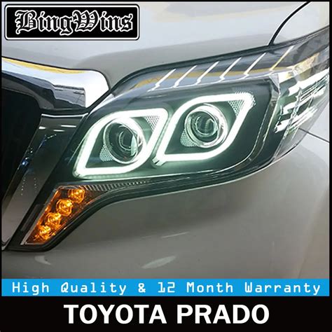 Car Styling Head Lamp For Toyota Prado 2015 Headlight LED Headlight