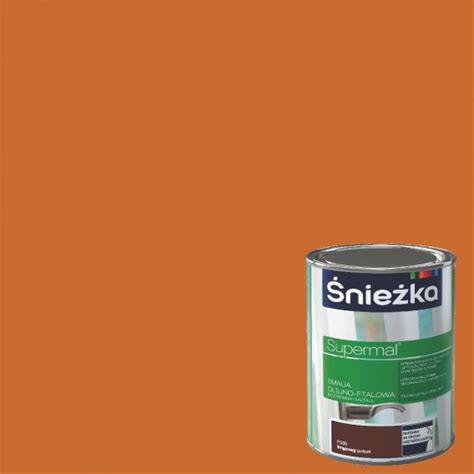 Śnieżka Supermal 0,8L - pomarańczowy - WinBud