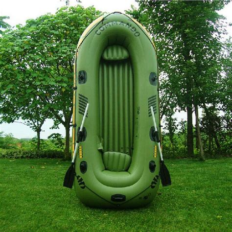 Inflatable Boat Persons Fishing Boat Pvc Kayak Rowing Boats With