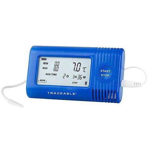 Traceable Temperature And Temperature Humidity Bluetooth Data Loggers