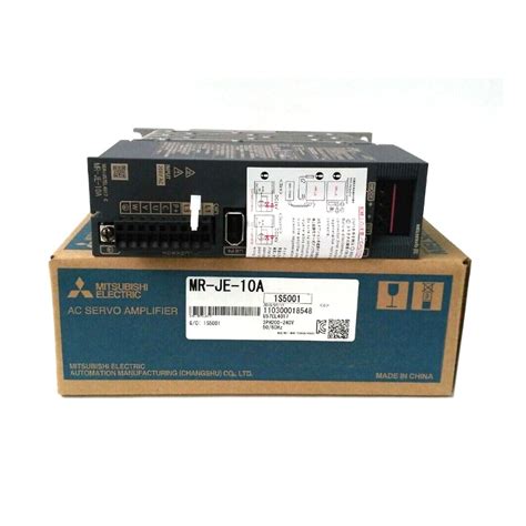 Mitsubishi Mr Je 10a Servo Amplifier Drive Industrial Lynx