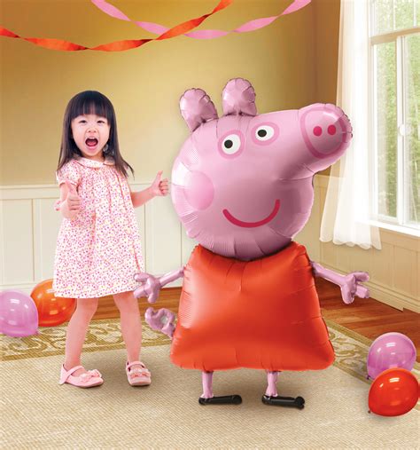 Peppa Pig Airwalker Foil Balloon Partybell