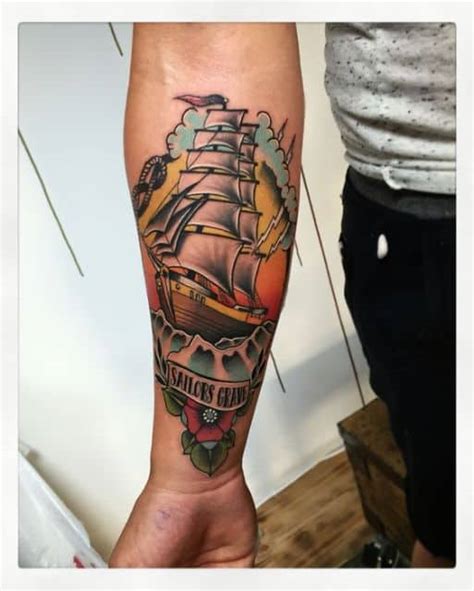 Tatuagem de Barco e Navio Significado 20 Ideias Incríveis para se